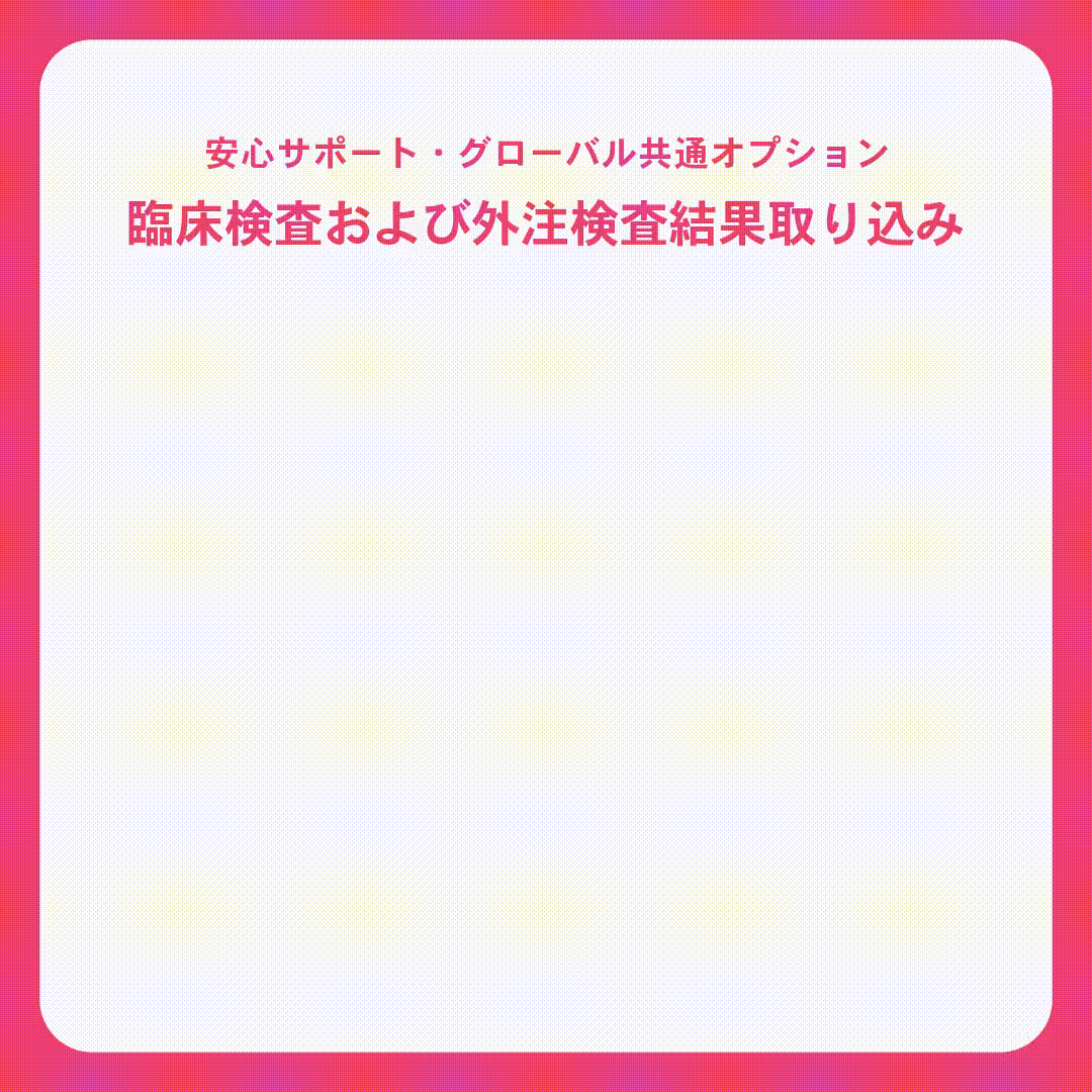 【月額利用料】臨床検査および外注検査結果取り込み(Excel/CSV)
